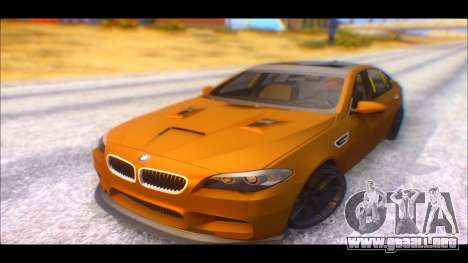 BMW M5 F10 2014 para GTA San Andreas