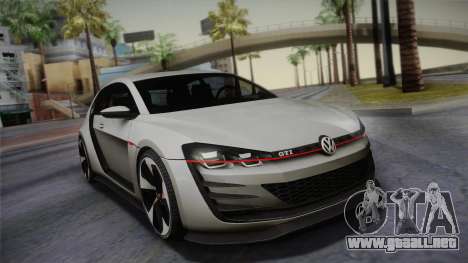 Volkswagen Golf Design Vision GTI para GTA San Andreas