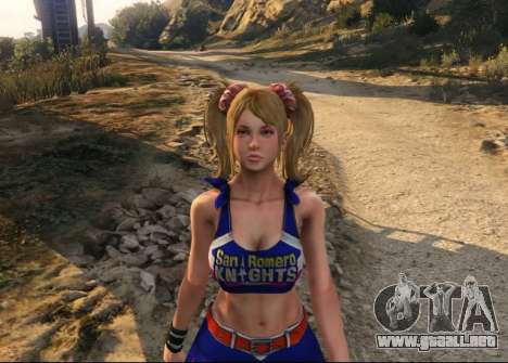 GTA 5 Juliet Starling from Lollipop Chainsaw