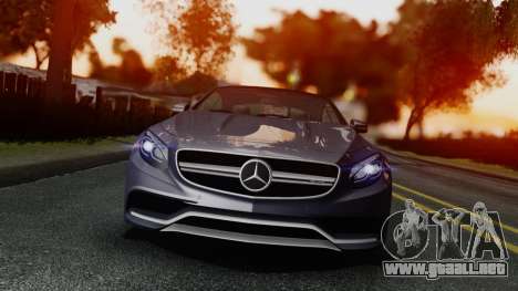Mercedes-Benz S-Class Coupe AMG para GTA San Andreas