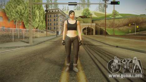 GTA 5 Heists DLC Female Skin 2 para GTA San Andreas