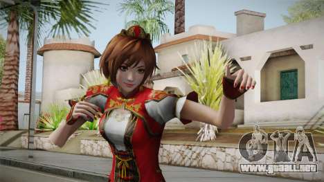 Dynasty Warriors 8 - Sun ShangXiang Remade para GTA San Andreas