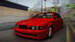BMW 530d E39 Red Black para GTA San Andreas