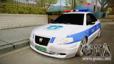 Ikco Samand Police v2 para GTA San Andreas