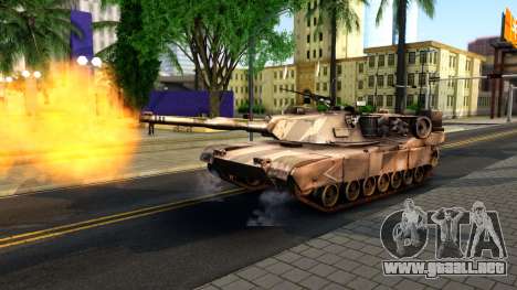 M1A1 Abrams COD4MW Remastered para GTA San Andreas