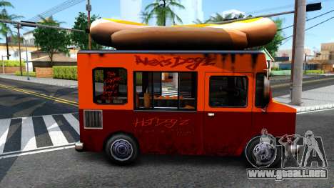 New HotDog Van para GTA San Andreas