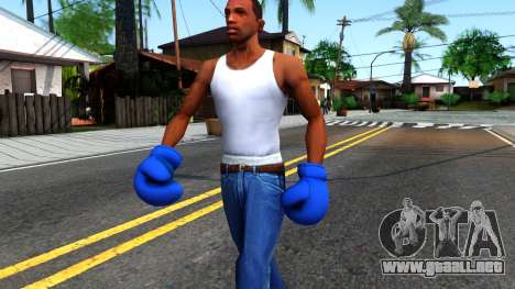 Blue Boxing Gloves Team Fortress 2 para GTA San Andreas