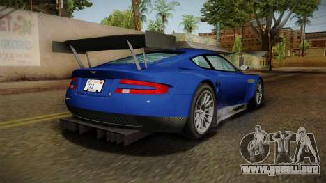 Aston Martin Racing DBR9 2005 v2.0.1 Dirt para GTA San Andreas