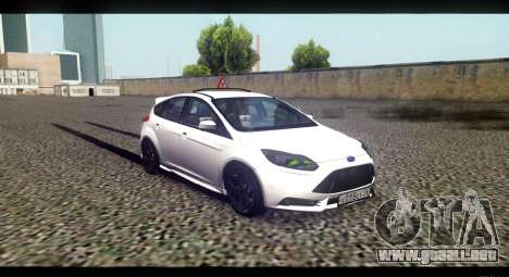 Ford Focus ST 2013 Formación para GTA San Andreas