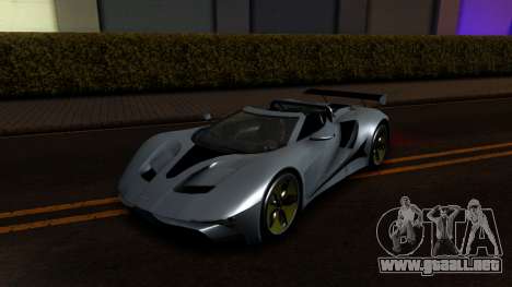 GTA V Vapid FMJ Roadster para GTA San Andreas