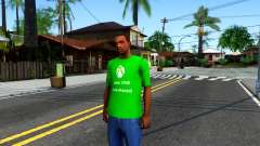T-Shirt Xbox1 para GTA San Andreas