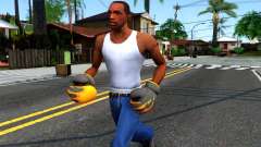 Black With Flames Boxing Gloves Team Fortress 2 para GTA San Andreas
