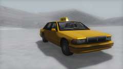 Taxi Winter IVF para GTA San Andreas