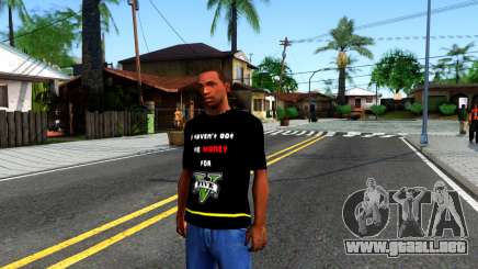 Love To Play San Andreas T-Shirt para GTA San Andreas