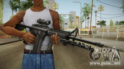 M4A1 ACOG para GTA San Andreas