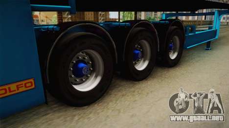 Car Trailer JTZ para GTA San Andreas