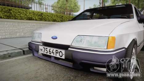 Ford Sierra Tournier 2.3D CL 1988 para GTA San Andreas