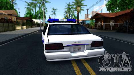 Declasse Premier Hometown Police Department 2000 para GTA San Andreas