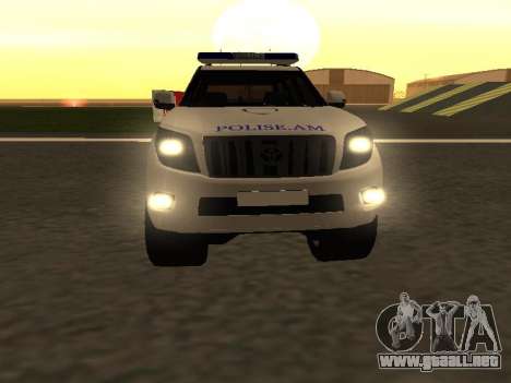 Toyota Land Cruiser Polise Armenian para GTA San Andreas