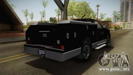 GTA 5 Vapid Utility Van para GTA San Andreas