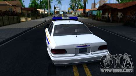 Vapid Stanier Hometown Police Department 2004 para GTA San Andreas