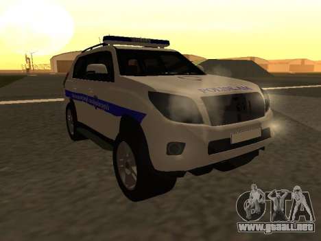 Toyota Land Cruiser Polise Armenian para GTA San Andreas