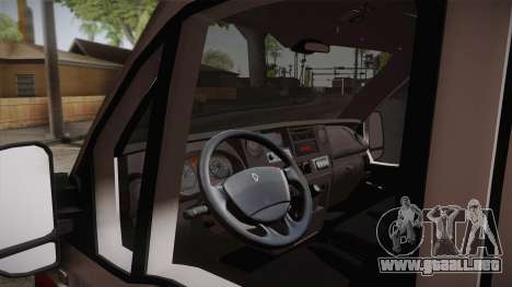 Renault Master Ambulancia para GTA San Andreas