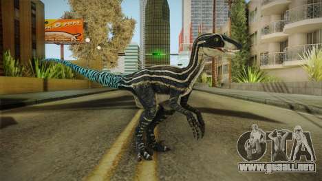 Primal Carnage Velociraptor Blue Tailed para GTA San Andreas
