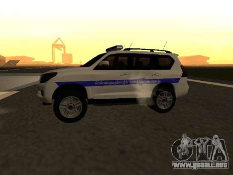 Toyota Land Cruiser Polise Armenian para GTA San Andreas