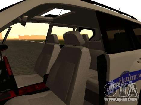 Toyota Land Cruiser Polise Armenian para GTA San Andreas