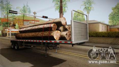 GTA 5 Log Trailer v3 IVF para GTA San Andreas