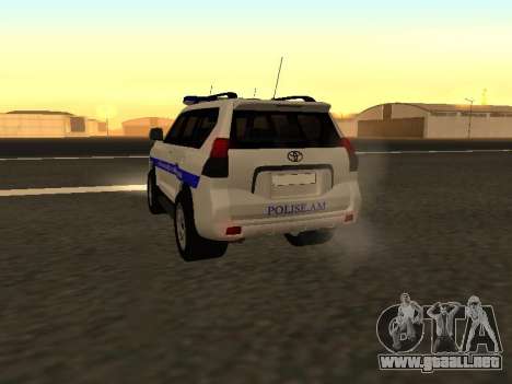 Toyota Land Cruiser Polise Armenian para GTA San Andreas