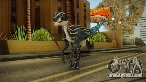 Primal Carnage Velociraptor Blue Tailed para GTA San Andreas