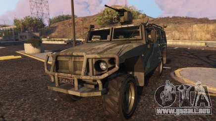 GAZ Tiger para GTA 5