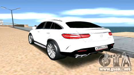 Mercedes-Benz GLE AMG para GTA San Andreas