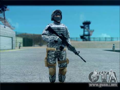 New Military USA Skin para GTA San Andreas