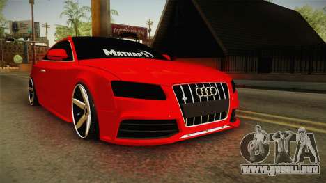 Audi RS5 para GTA San Andreas