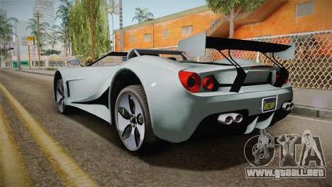 GTA 5 Vapid FMJ Roadster para GTA San Andreas
