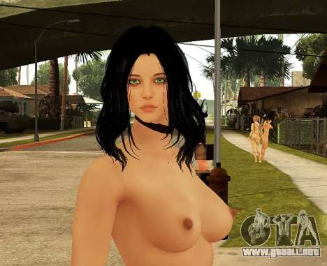 Black Desert - Female Topless para GTA San Andreas