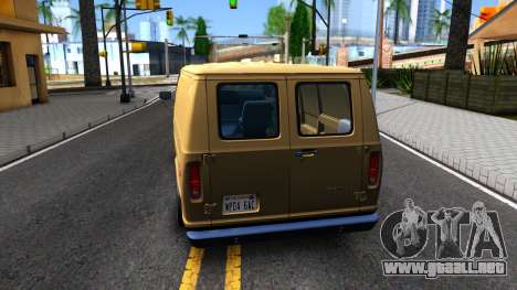 Ford E-250 Extended Van 1979 para GTA San Andreas