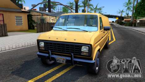 Ford E-250 Extended Van 1979 para GTA San Andreas