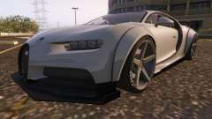 Bugatti Chiron Widebody para GTA 5