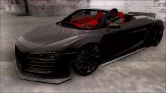 Audi R8 Spyder 5.2 V10 Plus LB Walk para GTA San Andreas