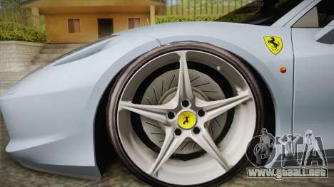 Ferrari 458 Italia FBI para GTA San Andreas