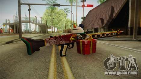 Vindi Xmas Weapon 1 para GTA San Andreas