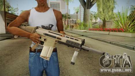 Battlefield 4 - FN SCAR-H para GTA San Andreas