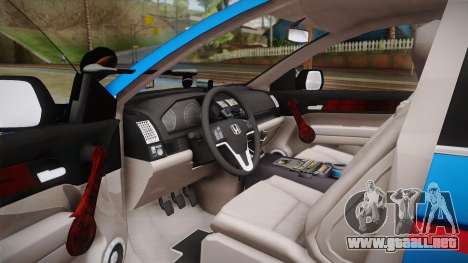 Honda CR-V Turkish Gendarmerie para GTA San Andreas