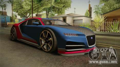 GTA 5 Truffade Nero para GTA San Andreas