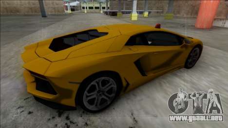 Lamborghini Aventador FBI para GTA San Andreas