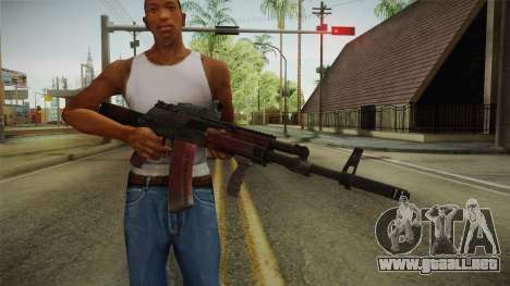 Battlefield 4 - AK-12 para GTA San Andreas